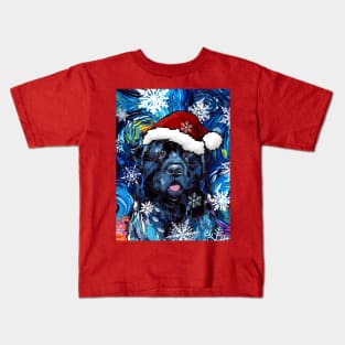 Newfoundland Santa Kids T-Shirt